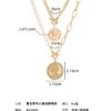 Destiny Jewels Gold Plated Pearl Decor Necklace For Women & Girls