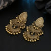 Destiny Jewels Oxidised Traditional Kundan Afgani Tribal Gold Earrings For Women & Girls