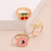 Destiny Jewels y2k Vintage Heart Multi Resin ring For Women